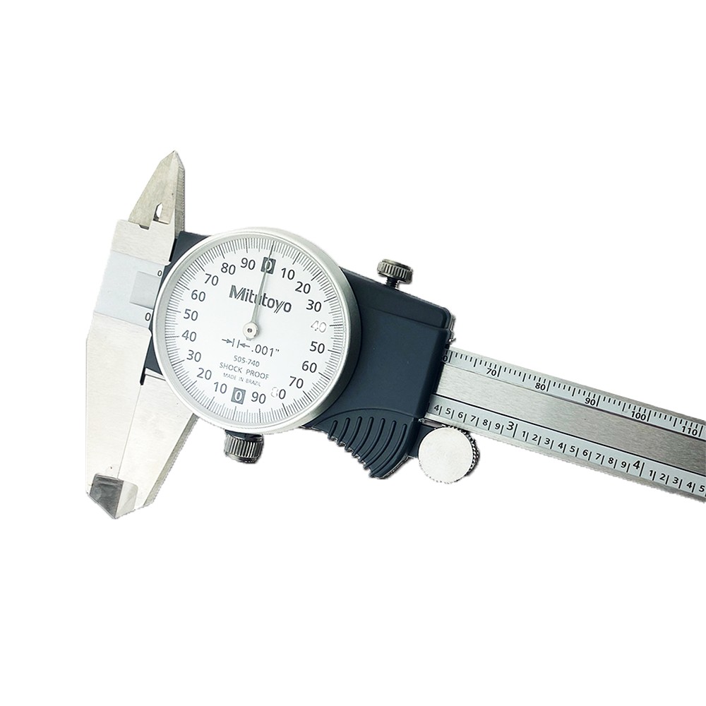 เวอร์เนียหน้าปัดนาฬิกา MITUTOYO 505-749 ขนาด 12 นิ้ว ระยะวัด 0-12 นิ้ว