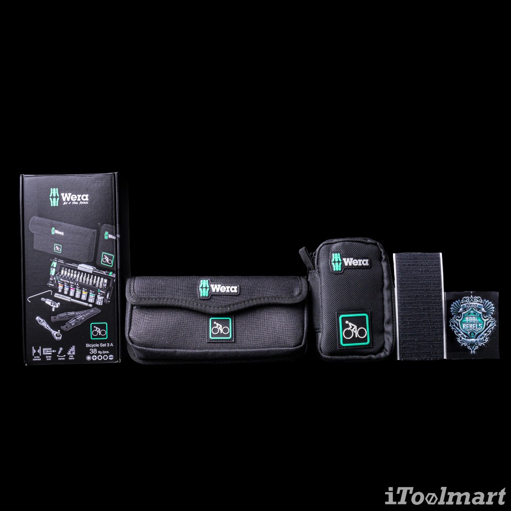 ชุดประแจ Wera ซ่อมจักรยาน 5004183001 Bicycle Set Tool-Check Plus 3A