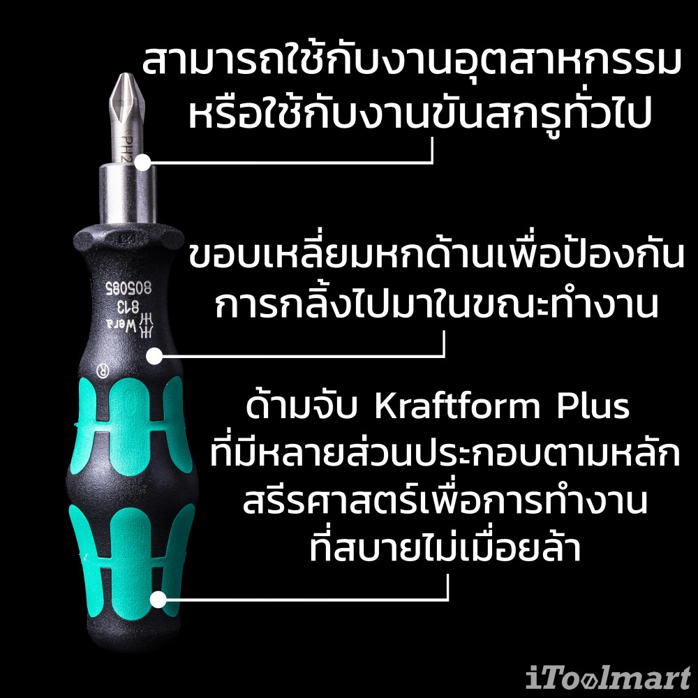 ชุดประแจ Wera ซ่อมจักรยาน 5004183001 Bicycle Set Tool-Check Plus 3A