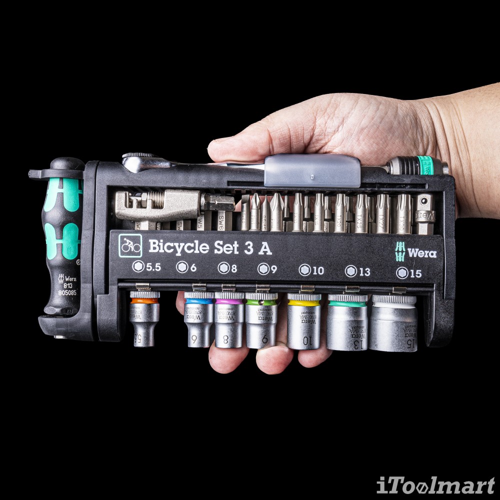 ชุดประแจ Wera ซ่อมจักรยาน 5004183001 Bicycle Set Tool-Check Plus 3A