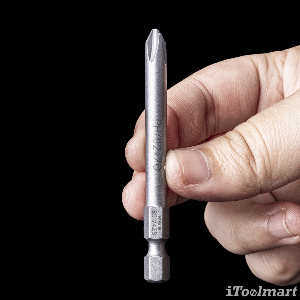 ดอกไขควงแฉก PlusMinus Wera 851/4 PH/S 2 x 70 mm 05059721001