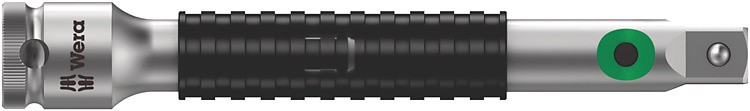 Wera 8796 SC Zyklop Flexible-lock extension with free-turning sleeve, short, 1/2 inches