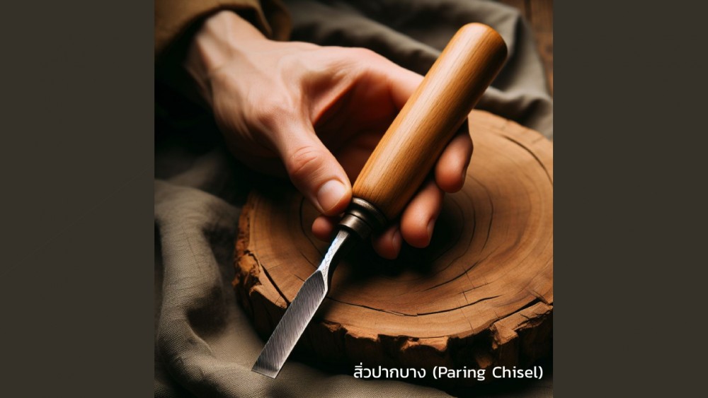 สิ่วปากบาง (Paring Chisel)