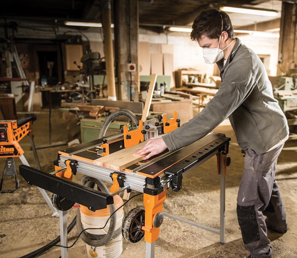 เซ็ทโต๊ะงานไม้ อเนกประสงค์ และโต๊ะเร้าเตอร์โมดูล Triton TWX7 Workcentre & Router Table Module Kit