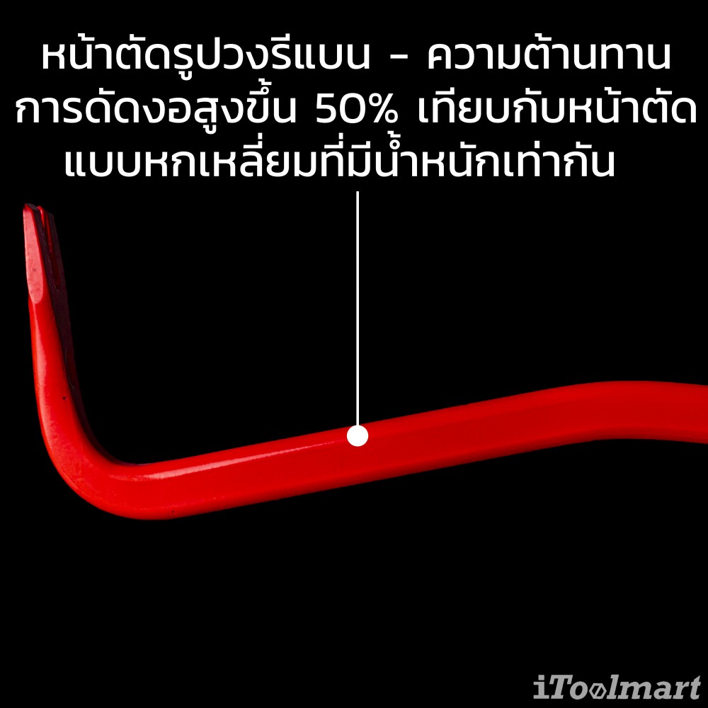 ชะแลง RENNSTEIG 275 1000 2 ULTIMAX wrecking bar ยาว 1000 mm