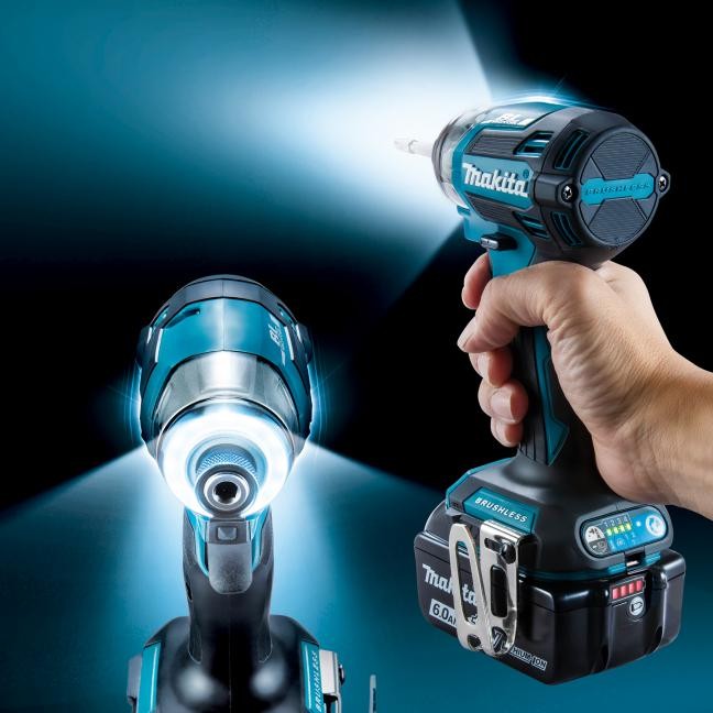 สว่านไขควงกระแทกไร้สาย MAKITA DTD173Z 18V มอเตอร์ไร้แปรงถ่าน แรงบิด 180 นิวตันเมตร (ตัวเปล่า)