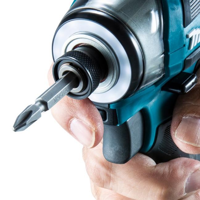 สว่านไขควงกระแทกไร้สาย MAKITA DTD173Z 18V มอเตอร์ไร้แปรงถ่าน แรงบิด 180 นิวตันเมตร (ตัวเปล่า)