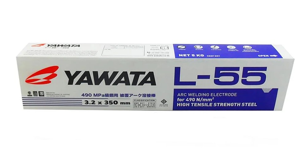 ลวดเชื่อมทนแรงดึงสูง YAWATA L-55