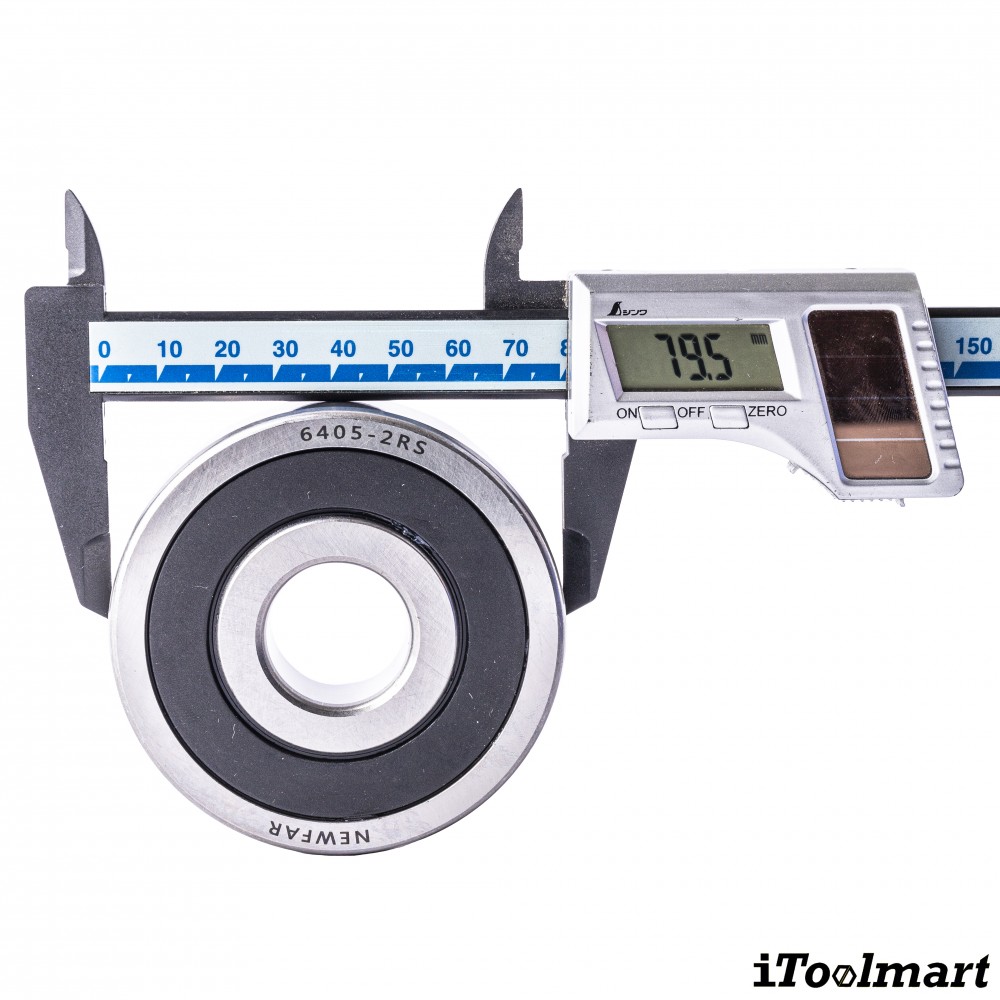 ลูกปืน Newfar 6405 2RS ฝายางปิด 2 ข้าง ความแม่นยำ P0  Abec 1 
