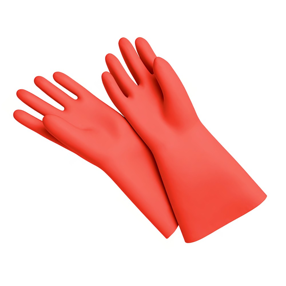 ถุงมือกันไฟฟ้า Knipex 98 65 42 Class 0 กันไฟฟ้าได้สูงสุด 1000 โวลต์ เบอร์ 11