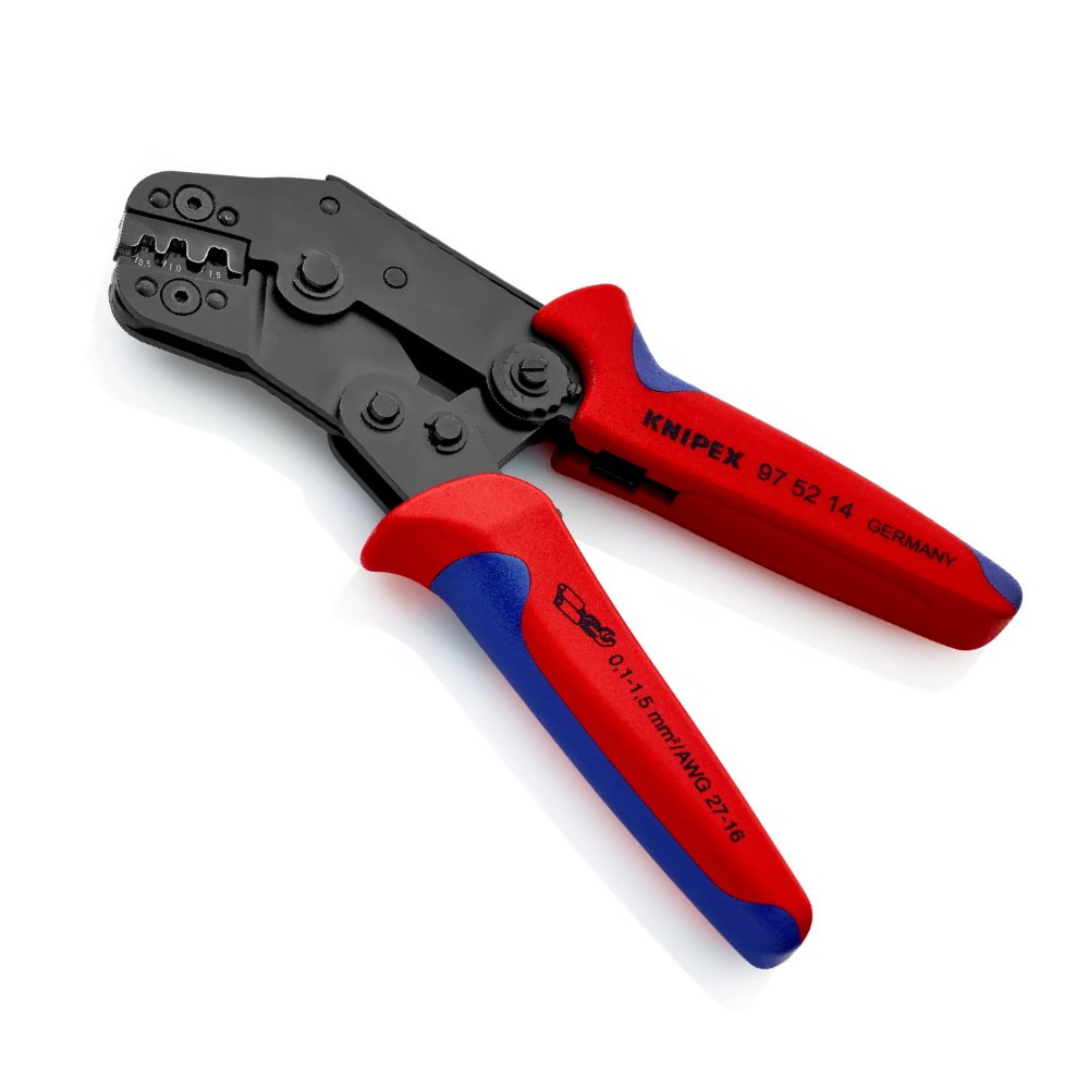 คีมย้ำ Knipex 97 52 14 คีมย้ำหางปลา F crimp