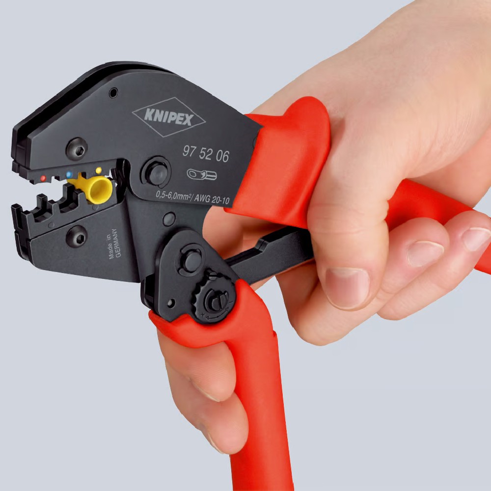 คีมย้ำ Knipex 97 52 13 SB คีมย้ำหางปลา W crimp