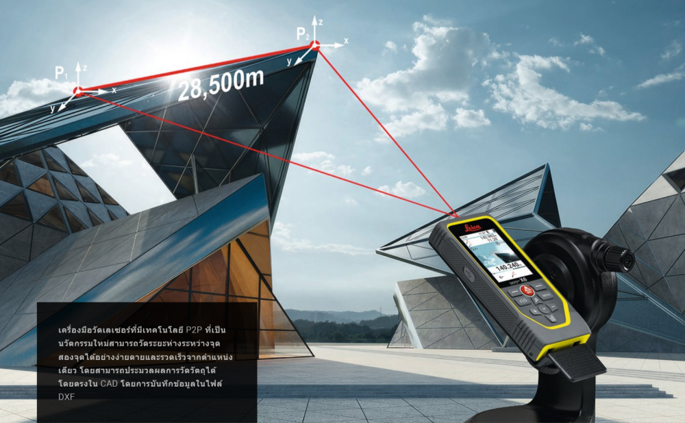 เครื่องวัดระยะ Leica DISTO X6