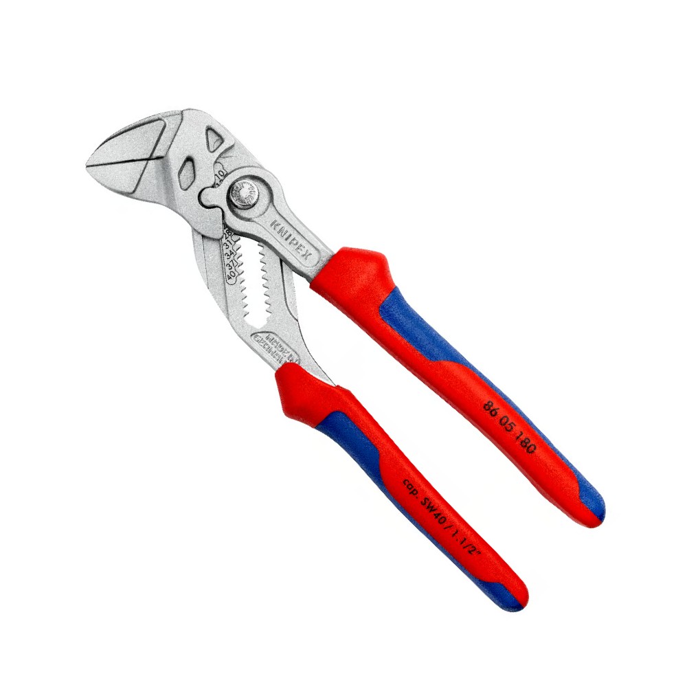 คีมคอม้า Knipex 86 05 180 SB Pliers Wrenches 180 mm