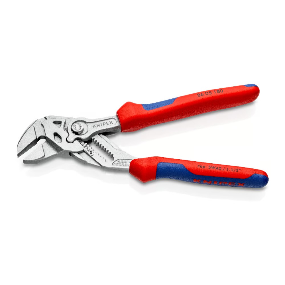 คีมคอม้า Knipex 86 05 180 SB Pliers Wrenches 180 mm