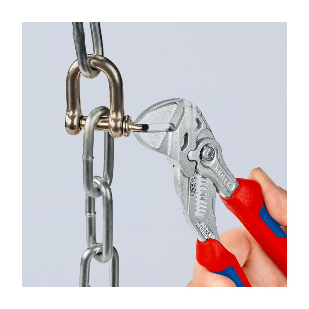 คีมคอม้า Knipex 86 05 180 SB Pliers Wrenches 180 mm