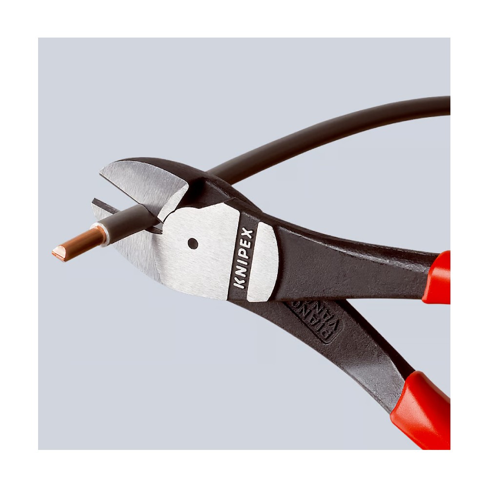 คีมตัดลวด Knipex 74 01 180 SB คีมปากเฉียงที่มีแรงงัดสูง 180 mm