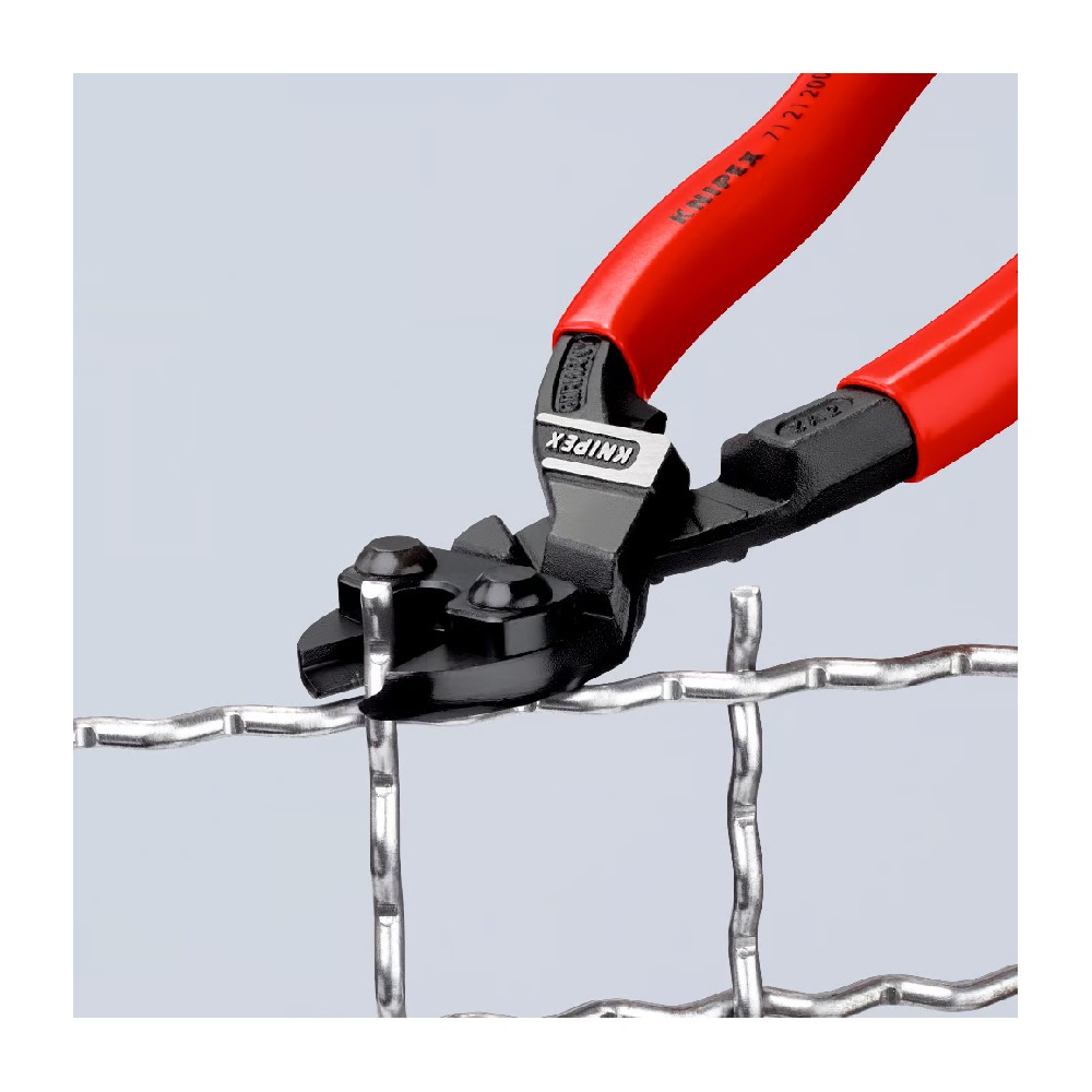 คีมตัดลวด Knipex 71 21 200 SB ปากเฉียง CoBolt ตัดอเนกประสงค์ ขนาด 200 mm