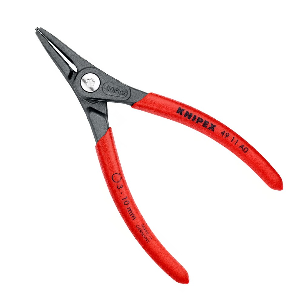 คีมถ่างแหวน Knipex 49 11 A0 SB คีมแหวนล็อคสลักที่มีความแม่นยำ