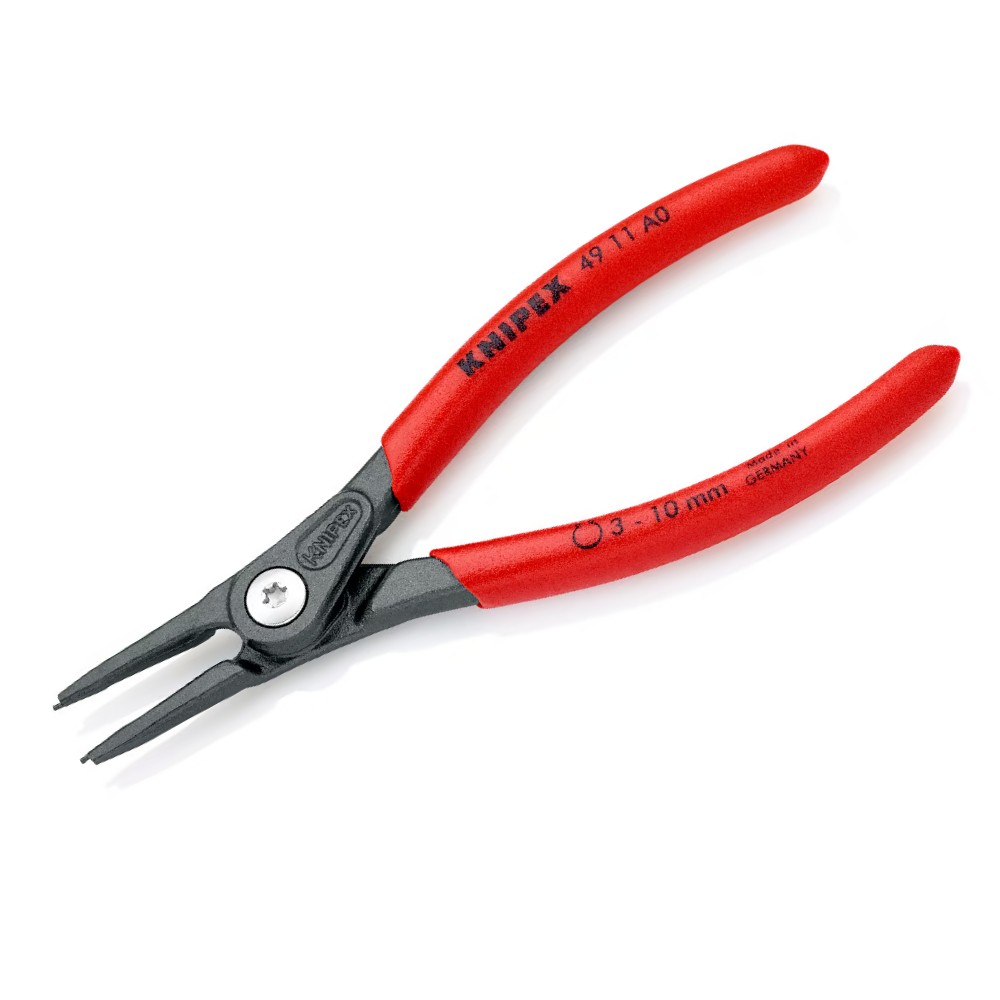 คีมถ่างแหวน Knipex 49 11 A0 SB คีมแหวนล็อคสลักที่มีความแม่นยำ