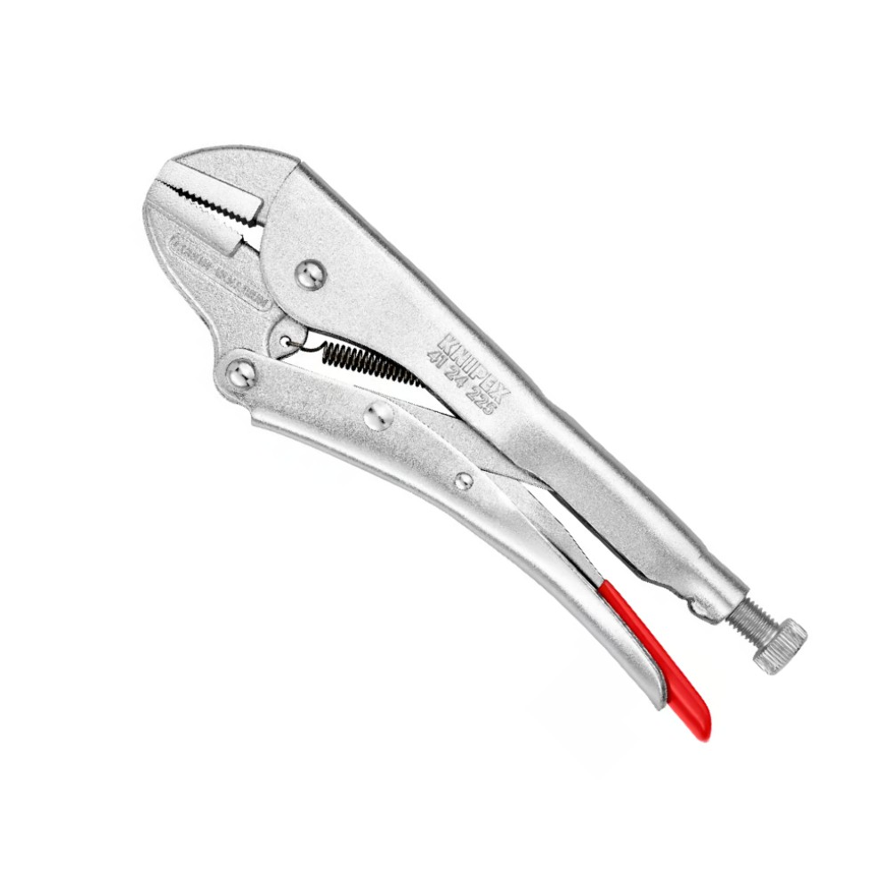 คีมล็อค Knipex 41 24 225 Straight Jaws 9 นิ้ว