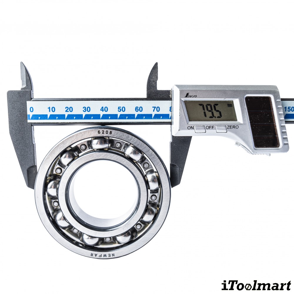 ลูกปืน Newfar 6208 ไม่มีฝา ความแม่นยำ P0  Abec 1 