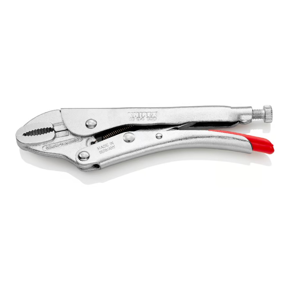 คีมล็อค Knipex 41 04 180 Round Jaws 7 14 นิ้ว