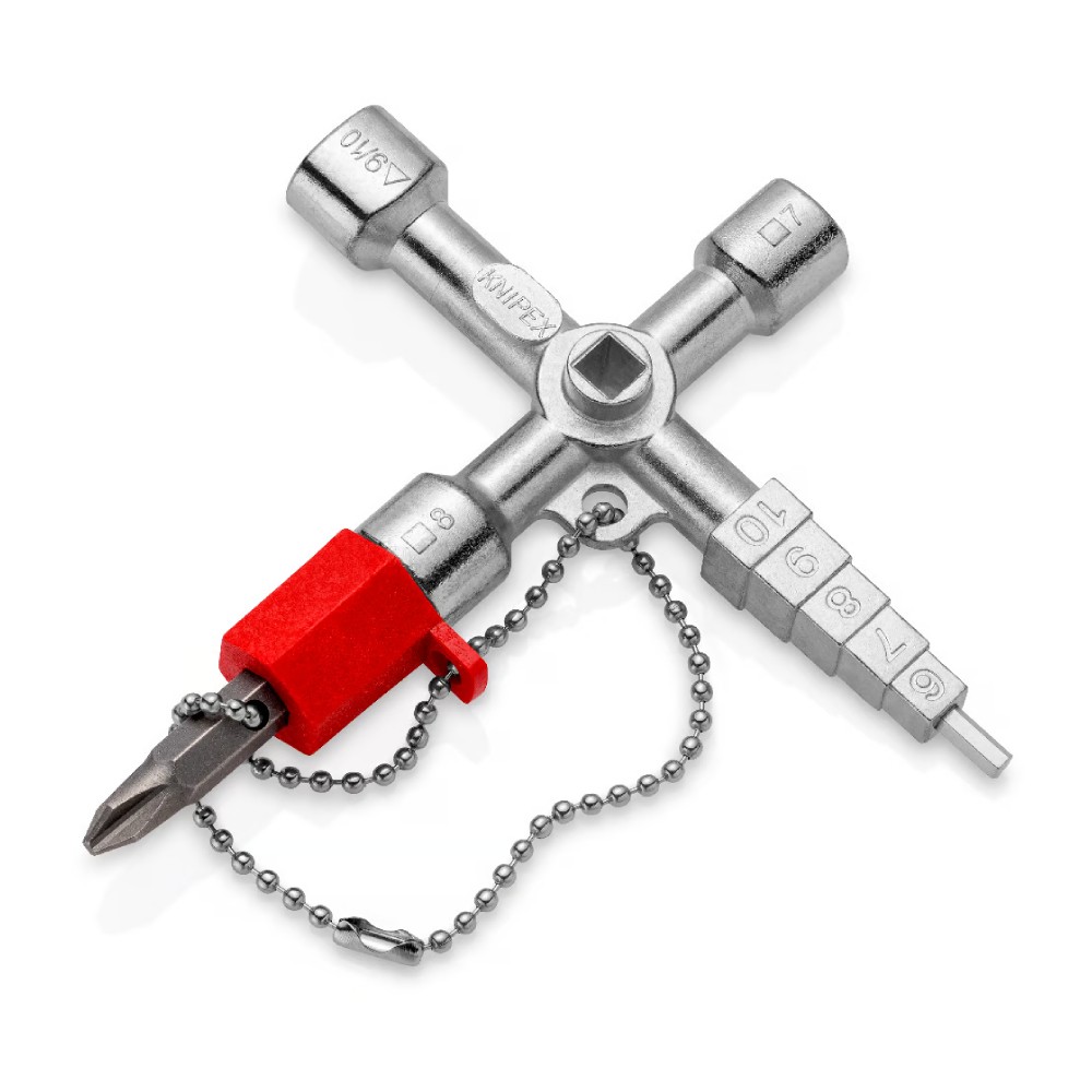 กุญแจตู้คอนโทรล Knipex 00 11 04 PROFIKEY