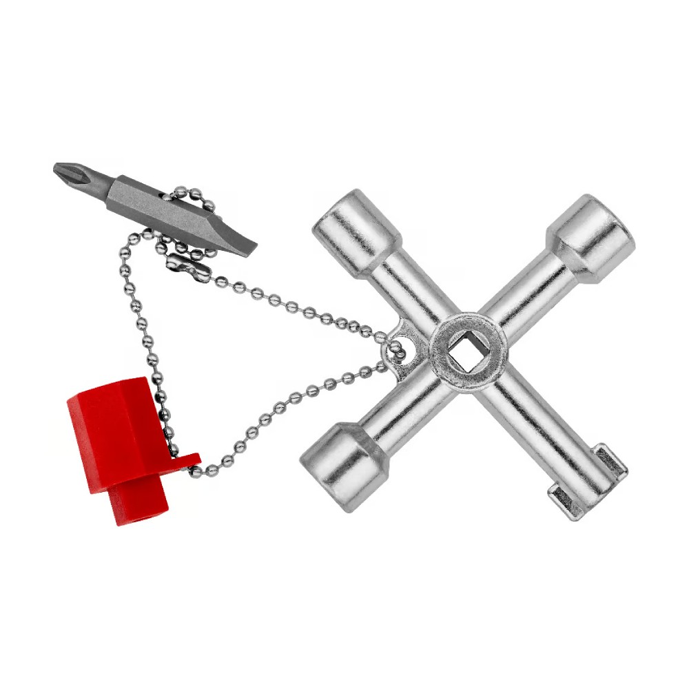 กุญแจตู้คอนโทรล Knipex 00 11 03 Standard key