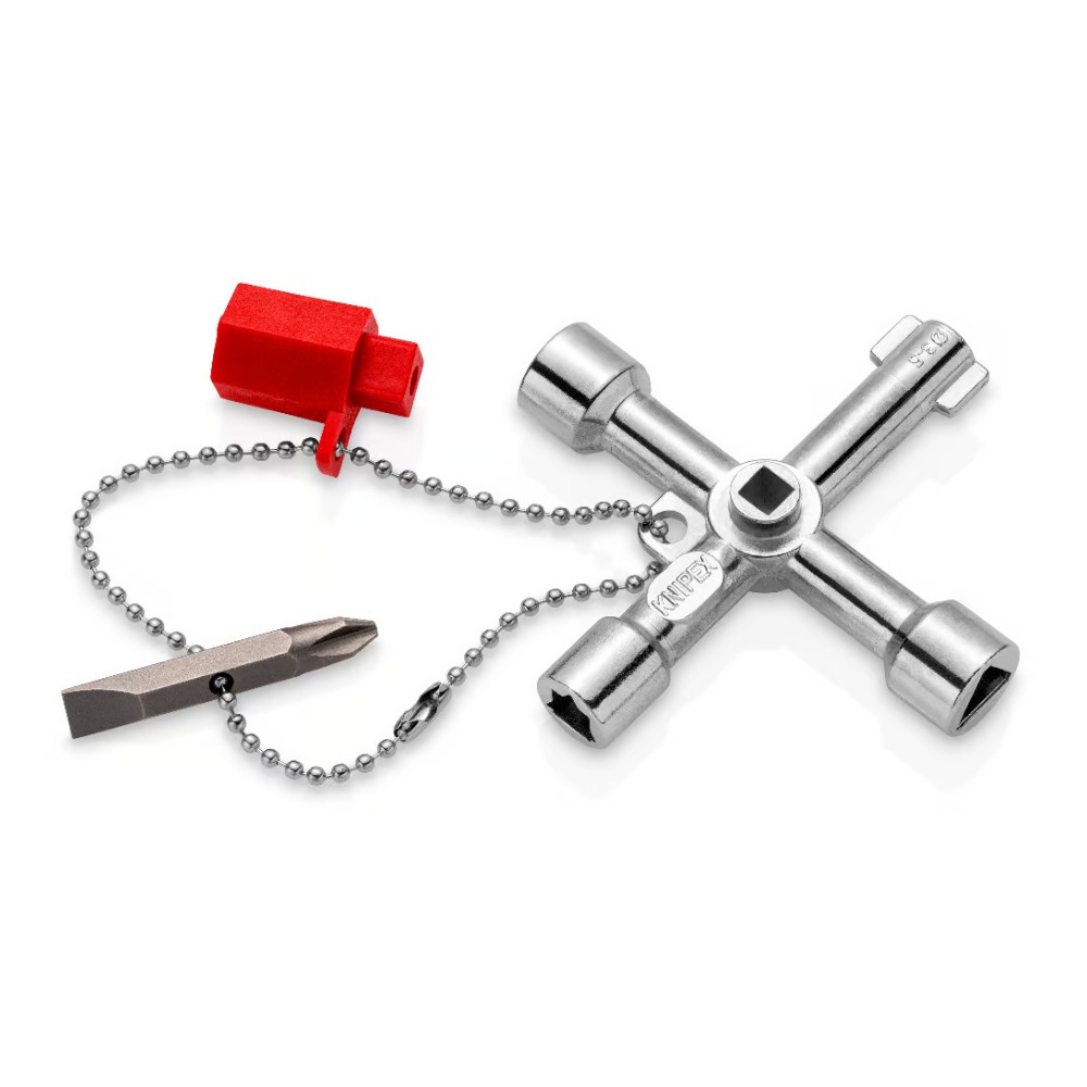 กุญแจตู้คอนโทรล Knipex 00 11 03 Standard key