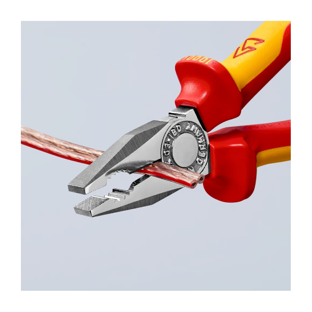 คีมคีมปากจิ้งจก Knipex 03 06 180 SB ปากผสม Combination Pliers 180 mm