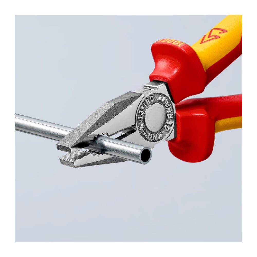 คีมคีมปากจิ้งจก Knipex 03 06 180 SB ปากผสม Combination Pliers 180 mm