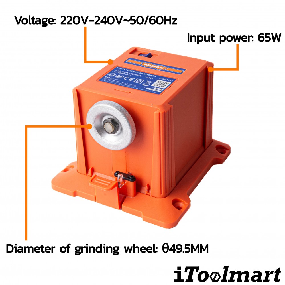 เครื่องลับคมอเนกประสงค์ WADFOW WBG1551 65W