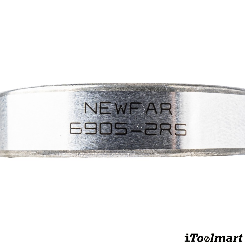 ลูกปืน Newfar 61905 2RS ฝายางปิด 2 ข้าง ความแม่นยำ P0  Abec 1 