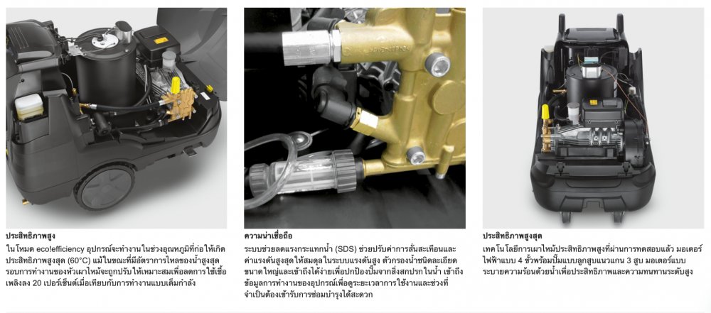 เครื่องฉีดน้ําร้อนแรงดันสูง Karcher HDS 13204SN 10719270
