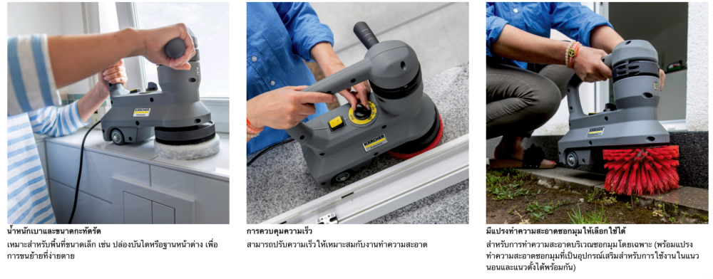 เครื่องขัดพื้น Karcher New BD 175 C Complete Set 17371070