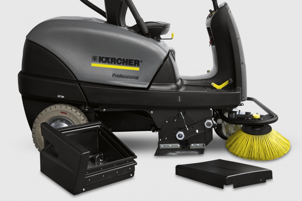 เครื่องกวาดพื้น เครื่องกวาดถนน Karcher KM 100100 R Bp Completed Set 12801030