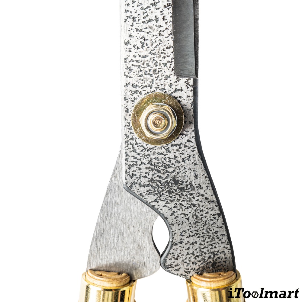 กรรไกรตัดแต่งพุ่มไม้ Dokan No 0128 Hedge Shears ด้ามไม้โอ๊ค