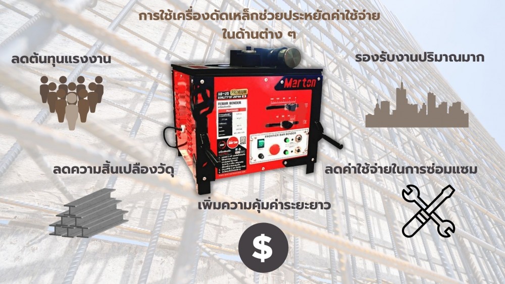 ทำไมถึงควรมี เครื่องดัดเหล็ก ในงานก่อสร้าง 