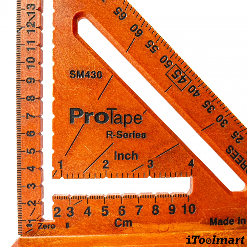 สเกลเมตริก PROTAPE SM430 ฉากสามเหลี่ยม ความยาว 220 มม 