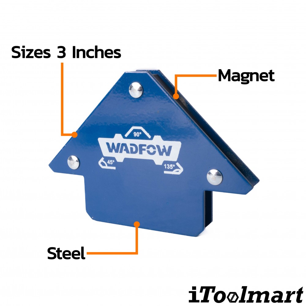 แม่เหล็กจับฉาก WADFOW WMC1603 ขนาด 3 นิ้ว 