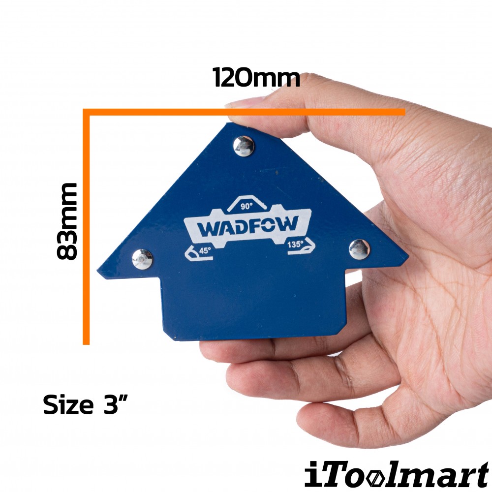 แม่เหล็กจับฉาก WADFOW WMC1603 ขนาด 3 นิ้ว 