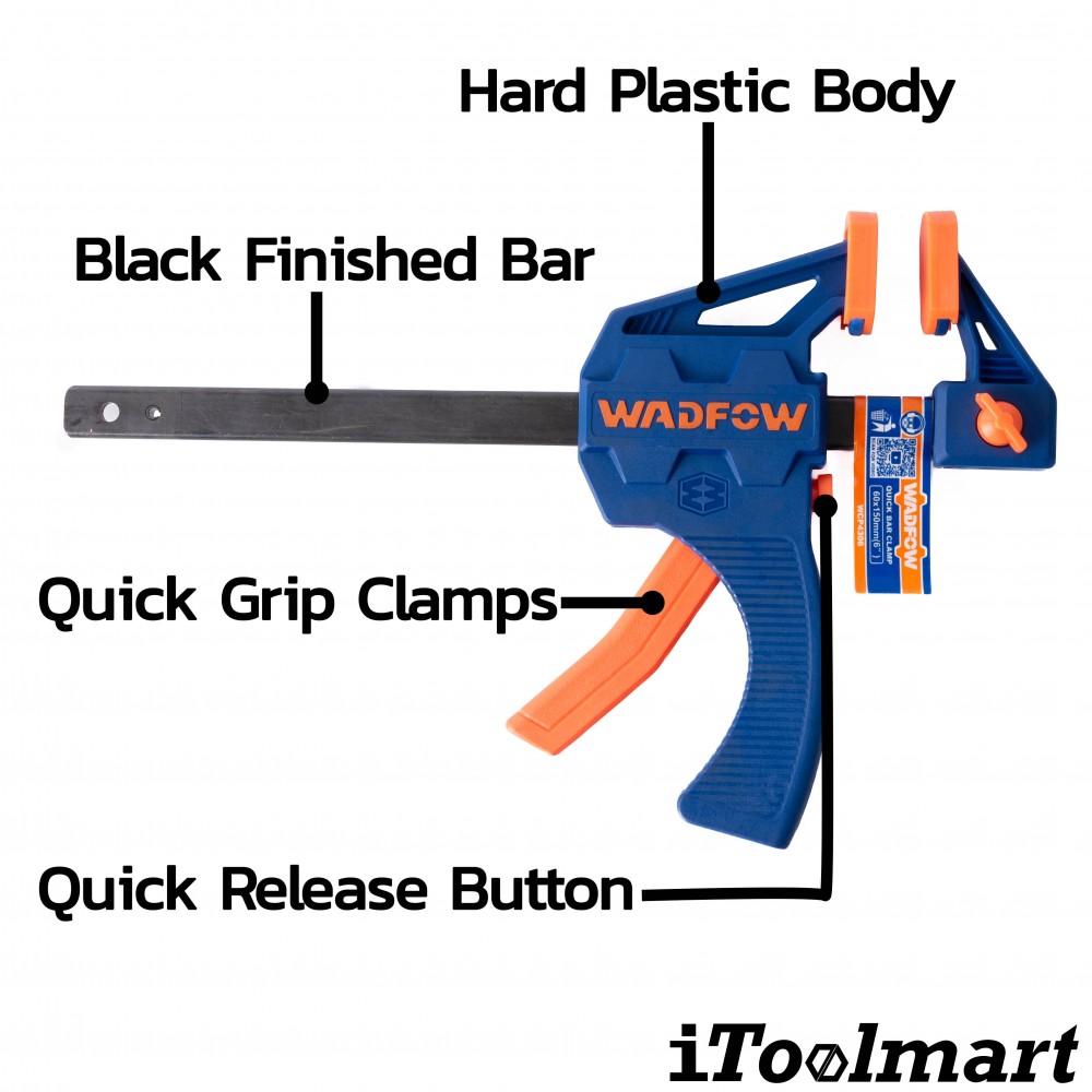 ปากกาจับชิ้นงานชนิดมือกด WADFOW 6  WCP4306