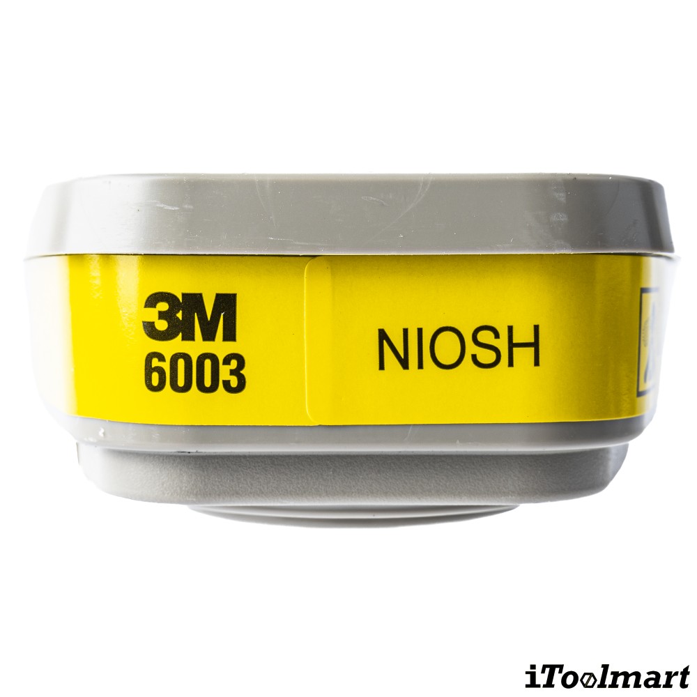 ตลับกรอง 3M 6003 ตลับกรองไอระเหยสารตัวทำละลาย และไอกรด  2ชิ้น 