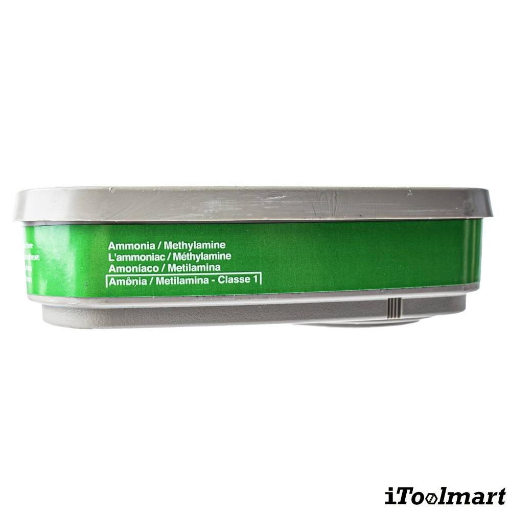 ตลับกรอง 3M 6004 ตลับกรองไอแอมโมเนียและไอเมทิลลามีน ไส้กรองคู่  2ชิ้น 
