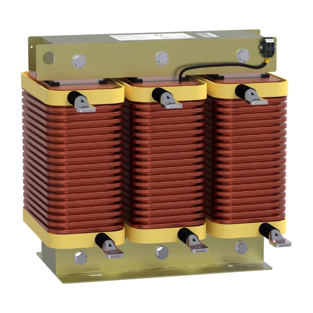 ดีจูนรีแอคเตอร์ SCHNEIDER LVR14X00A40LO ขนาด 100 kVAR พิกัดแรงดันที่ 400 V ความถี่ 135HZ
