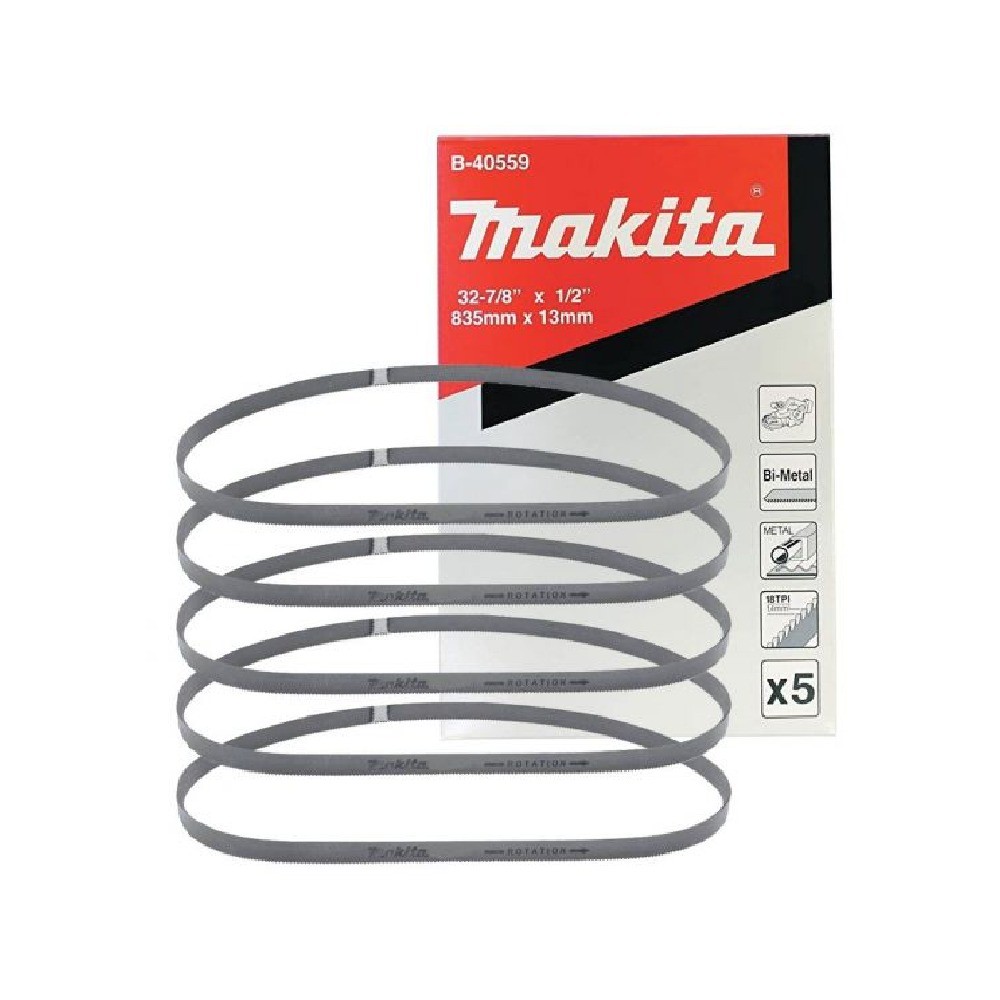 ใบเลื่อยสายพาน MAKITA B40559  18tpi BIM DPB181