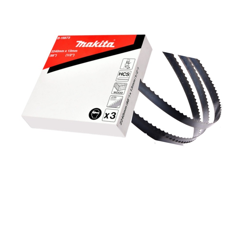 ใบเลื่อยสายพาน MAKITA B16673 ขนาด 13mm x4tpi LB1200F