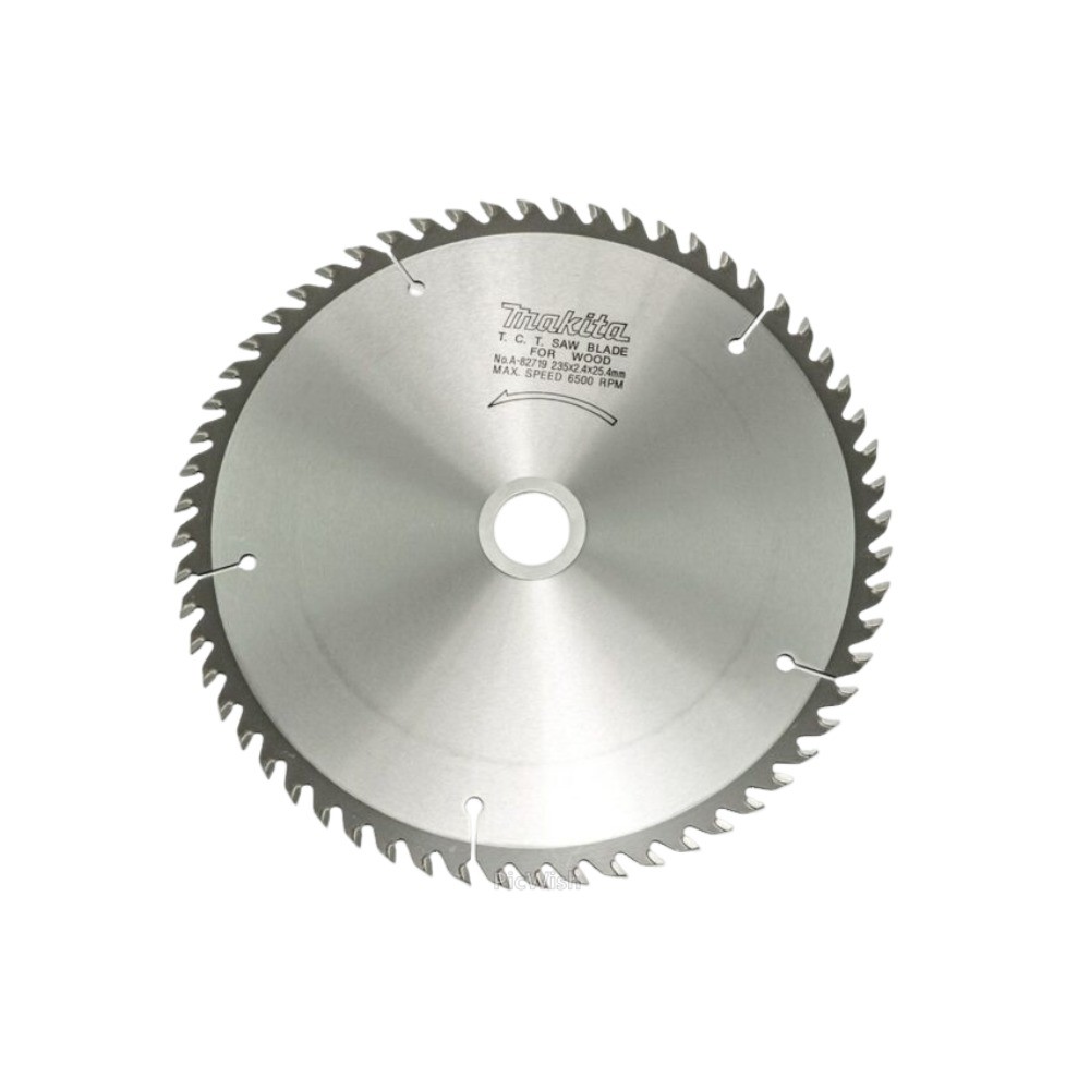  ใบเลื่อยวงเดือน MAKITA  A82719 สำหรับตัดไม้ TCT ขนาด 235×254x60T 
