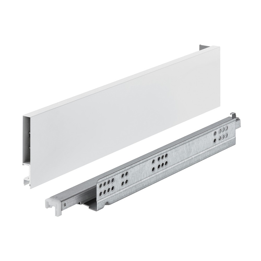 ชุดรางลิ้นชัก HAFELE ALTO S DRAWER SET H80 495 48 895 ขนาด 500 มม  สีขาว